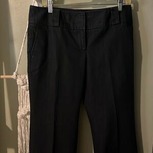 Ann Taylor Loft “Marisa” dark wash wide leg jeans
